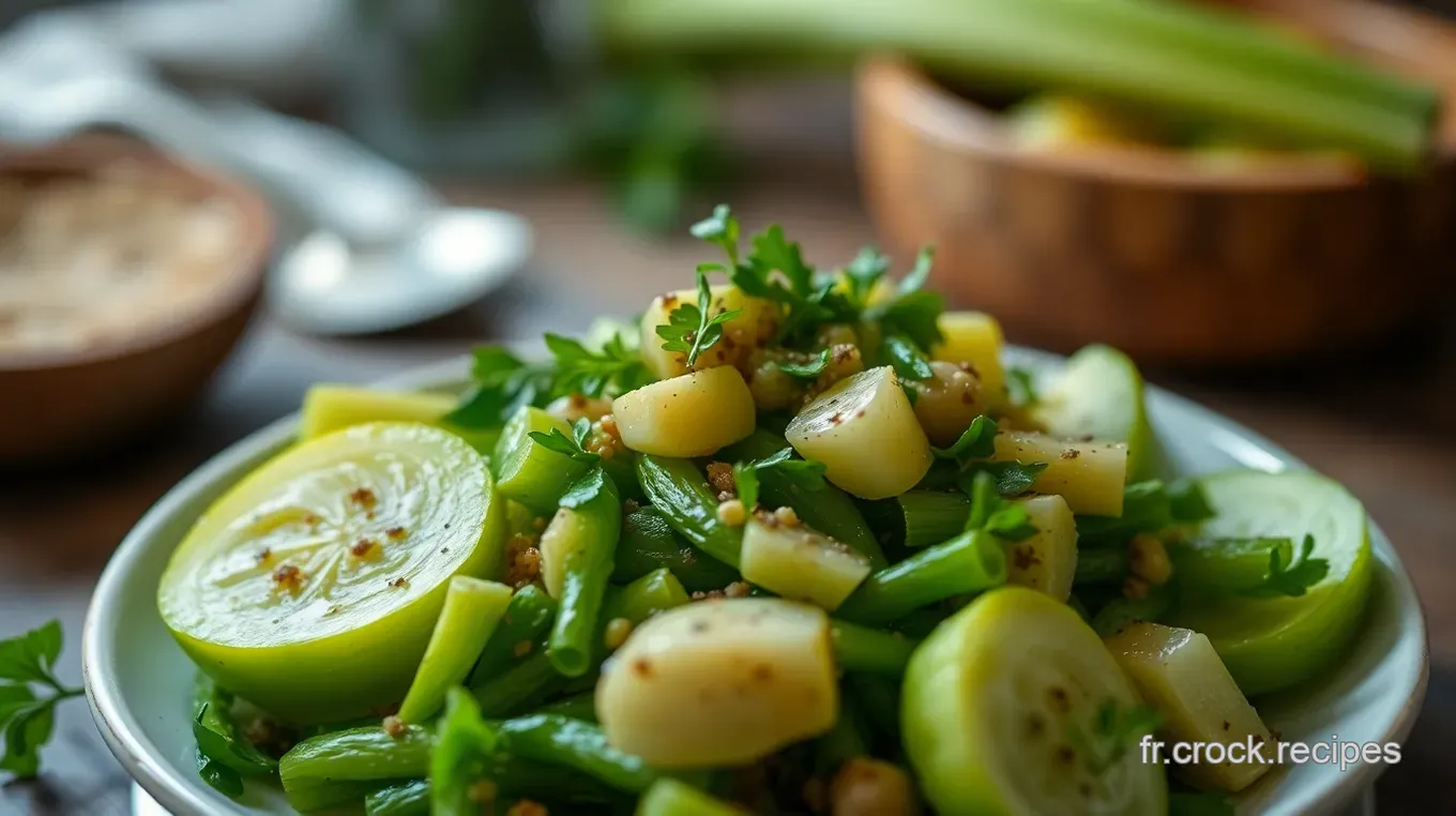 Chou Vert Sauté : Une Recette Provençale Simple et Savoureuse Chou Vert Sauté aux Saveurs de Provence