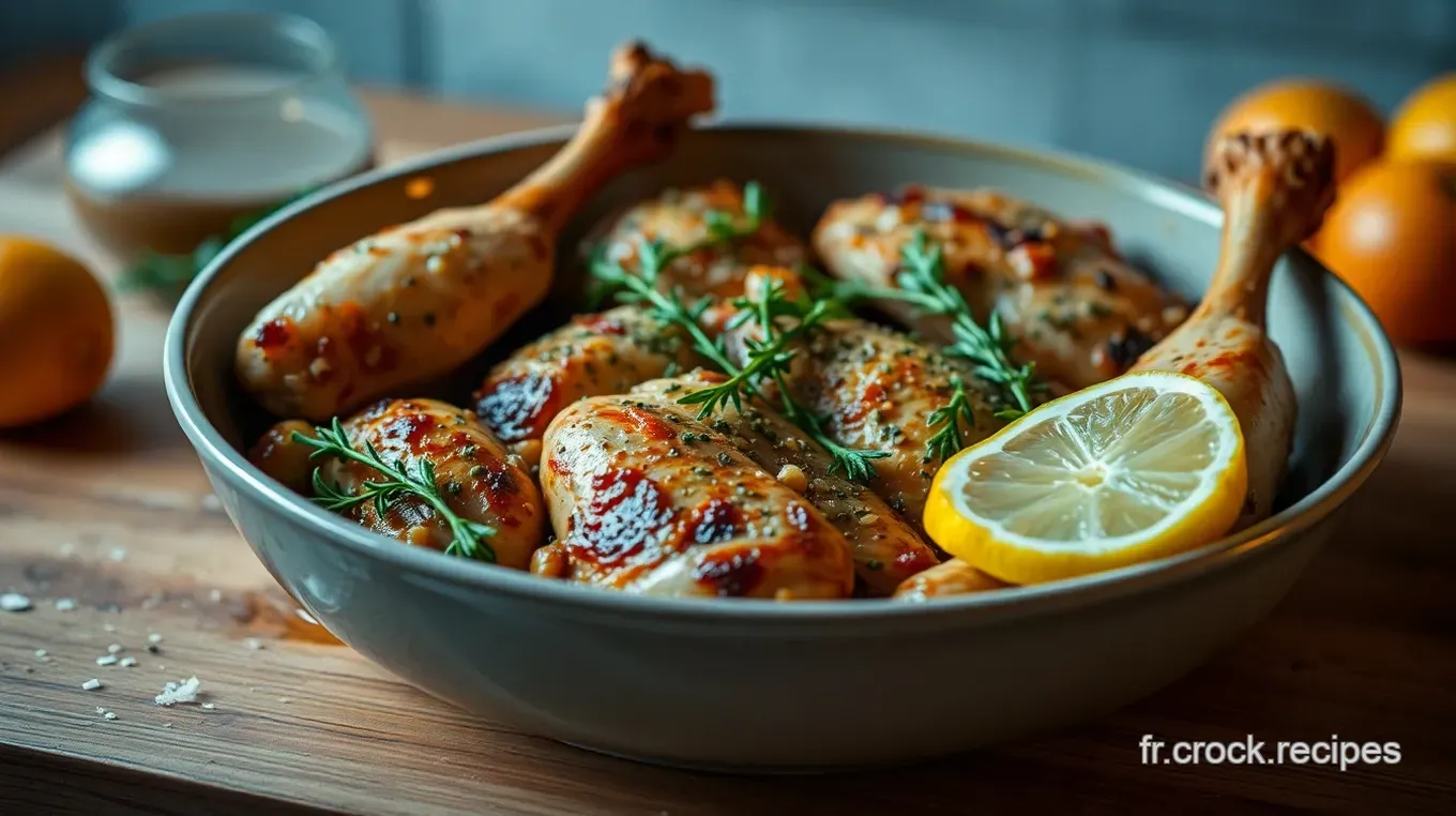 Recette de Cuisse de Pintade au Four : Rôtie aux Herbes de Provence Cuisse de Pintade Rôtie aux Herbes de Provence
