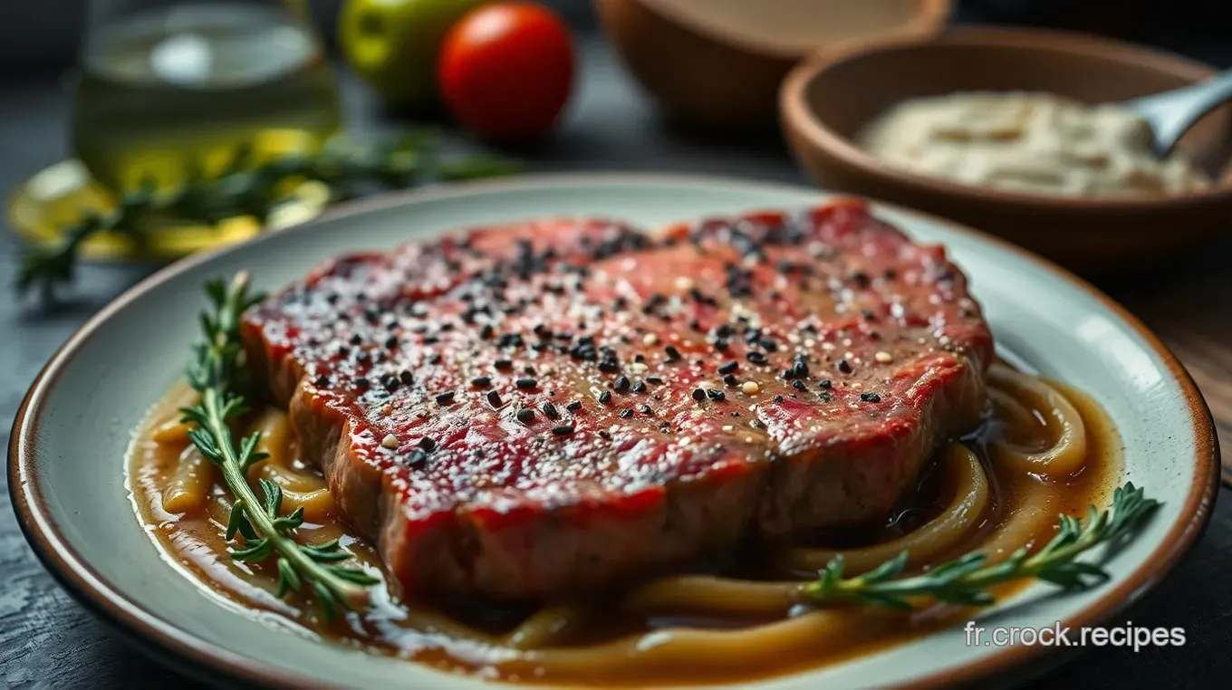Faux Filet Recette Facile : Mon Secret pour un Steak Juteux et Savoureux Faux Filet aux Saveurs Provençales Parfaitement Grillé
