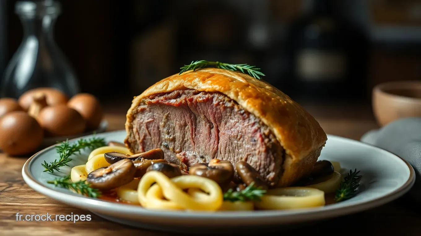 Filet de Bœuf en Croûte : Une Tradition Française à Réaliser avec Amour Filet de Bœuf en Croûte : L' Exquise Tradition Française