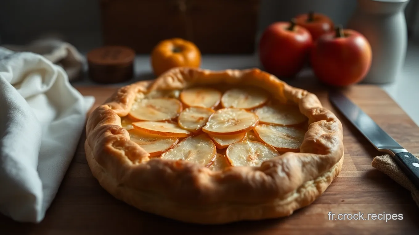 Galette aux Pommes Pâtissière: La Douceur de l' Automne à Partager Galette aux Pommes Pâtissière: La Douceur de l’Automne