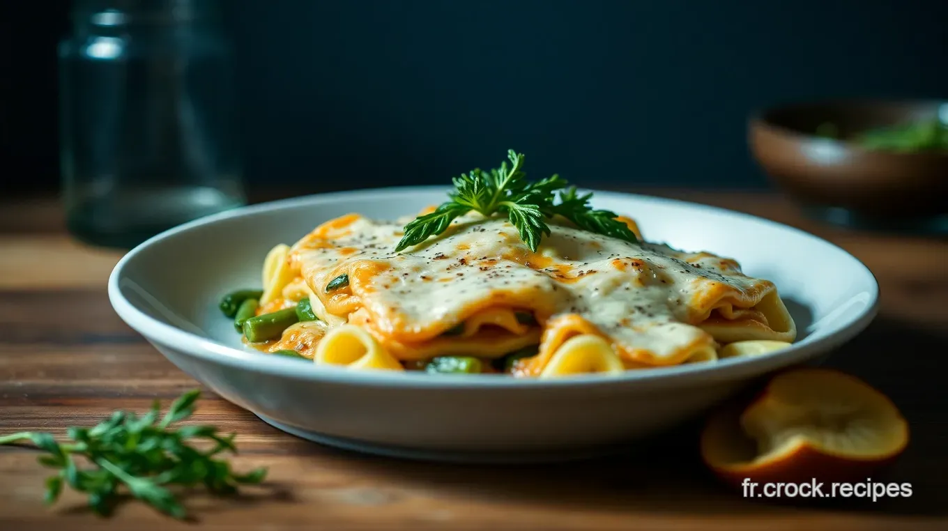 Lasagne au Chèvre et aux Épinards : Un Plat Réconfortant et Savoureux Lasagne au Chèvre et aux Épinards : Un Voyage de Saveurs Végétarien