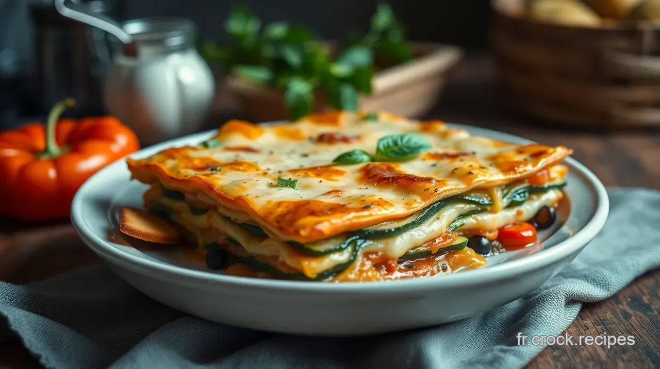 Lasagnes de Légumes à la Provençale : Un Plat Réconfortant et Savoureux Lasagnes de Légumes à la Provençale