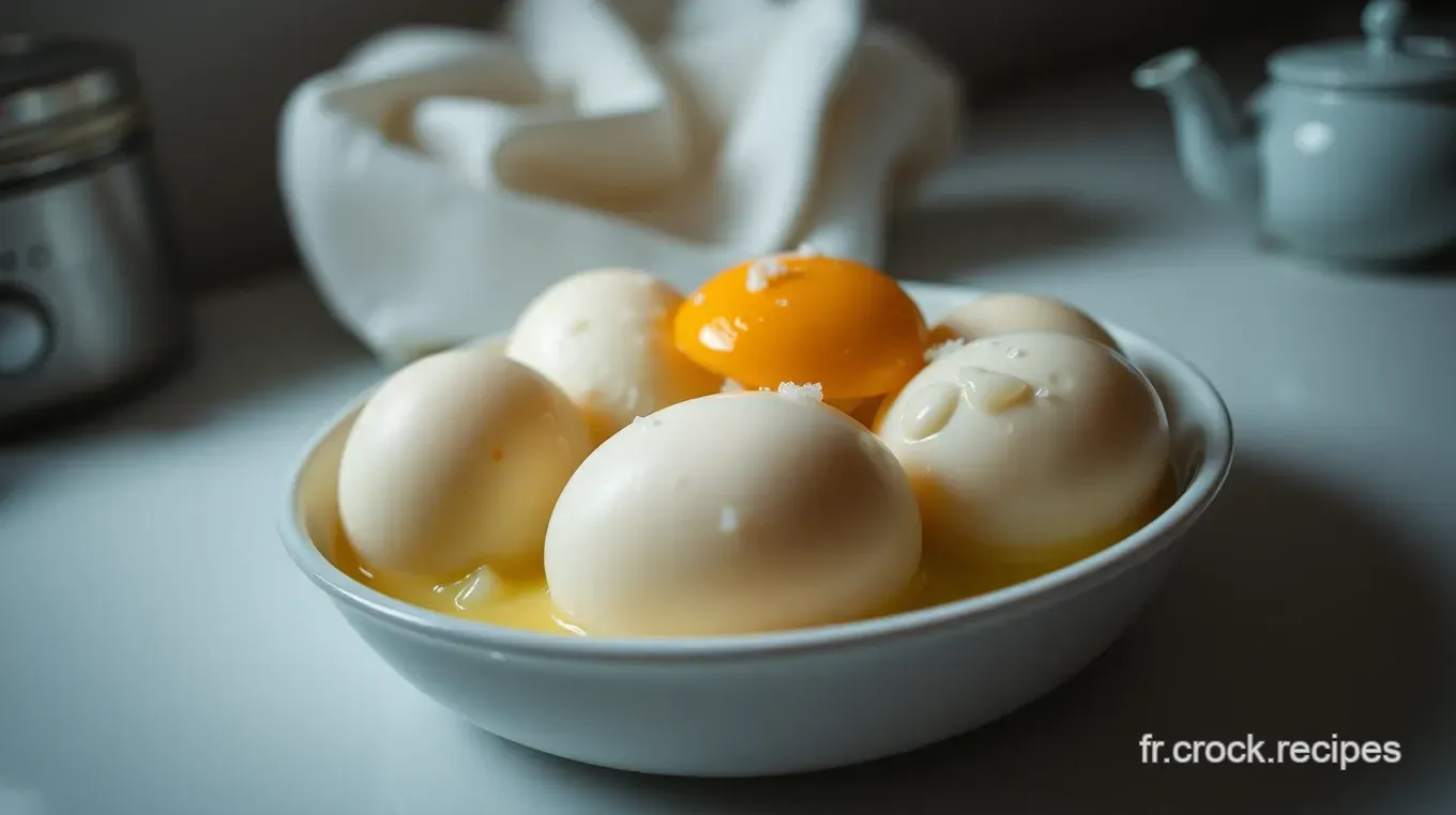 Oeufs Mollets Parfaits : Mon Secret pour une Texture Crémeuse Oeufs Mollets Parfaits : Un Délice Souple et Crémeux