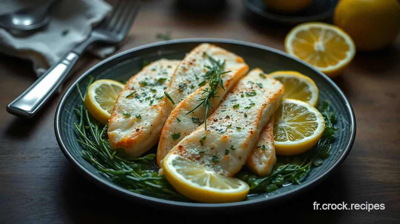 Recettes d’églefin faciles : Mon plat léger aux herbes et citron Recette de L’Églefin au Citron et aux Herbes