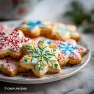 Biscuits de No&euml;l Faciles et Rapides en 25 Minutes