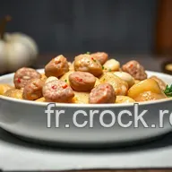Boudins Blanc Accompagnement : Recette Confort avec Pommes Caram&eacute;lis&eacute;es