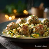 Boulettes courgette et flocons davoine la recette l&eacute;g&egrave;re du Sud