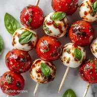 Brochette Tomate Mozzarella en 10 Min
