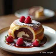 La B&ucirc;che Chocolat Mascarpone A&eacute;rienne Recette Facile et Rapide