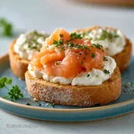 Canap&eacute; Saumon Fum&eacute; en 20 Minutes