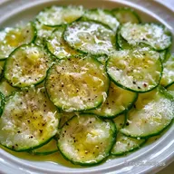 Carpaccio De Courgettes En 10 Minutes
