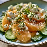 Carpaccio Melon Feta en 15 Minutes