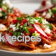 Chicken Tinga Tostadas: A Fiesta with Tortilla!