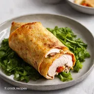Recette Wrap Poulet Facile Le Wrap Poulet &agrave; la Fran&ccedil;aise