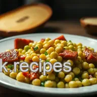 Chorizo et Pois Chiches &agrave; la Proven&ccedil;ale : Un Plat M&eacute;diterran&eacute;en R&eacute;confortant