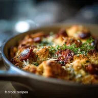 Choufleur croustillant au chorizo et parmesan Recette au four facile