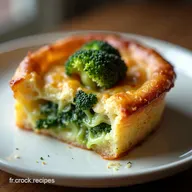 Clafoutis au brocoli et au jambon Un d&eacute;lice facile et rapide