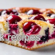 Clafoutis aux Cerises: Le Classique Fran&ccedil;ais Facile!