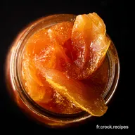 Ma Confiture de Rhubarbe Gingembre Vanille, un D&eacute;lice!