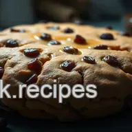 Cookie G&eacute;ant aux Raisins et Caramel : Mon Secret Gourmand!