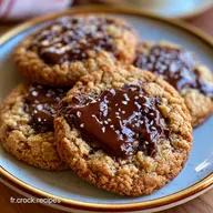 Cookies Moelleux aux P&eacute;pites de Chocolat: C&oelig;ur Velout&eacute;