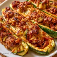 Recette Pour Courgettes Farcies au B&oelig;uf