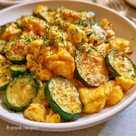Courgettes Po&ecirc;l&eacute;es Aux &OElig;ufs en 17 Minutes