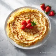 Recette de Cr&ecirc;pes &agrave; la Plaque : Moelleuses en 25 Minutes