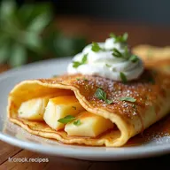 Cr&ecirc;pes Sans Gluten et Sans Lait Un D&eacute;lice Facile