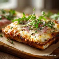 Croque Monsieur Faon Pizza Recette gourmande du terroir revisit&eacute;e