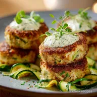 Croquettes L&eacute;g&egrave;res de Saumon et Courgette : la recette saine sans friture