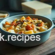 Recette crozet: Crozets de Savoie gratin&eacute;s aux fromages d&eacute;licieux