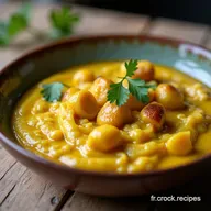 Curry de Choufleur &agrave; la Cr&egrave;me de Coco Cacahu&egrave;te V&eacute;g&eacute;tarien Facile