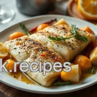 Dos de Cabillaud au Four aux &Eacute;pices et Citron : Un Plat Savoureux &agrave; Essayer!