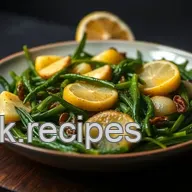 Recette &Eacute;pinard Frais Saut&eacute;s &agrave; l&rsquo;Ail et au Citron : Plein de Saveurs!