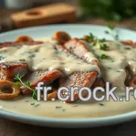 Escalope de Veau &agrave; la Cr&egrave;me : Une Recette Cr&eacute;meuse et R&eacute;confortante
