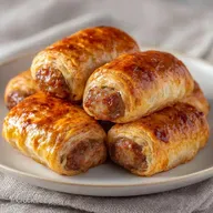 Feuillet&eacute; Saucisse Moutarde: 18 Pi&egrave;ces
