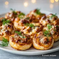 Feuillet&eacute; aux saucisses - Recette Festive en Toile