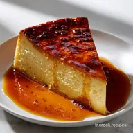 Flan P&acirc;tissier L&eacute;ger Sans P&acirc;te Recette boulangerie ultracr&eacute;meuse