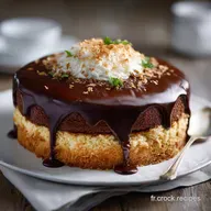 G&acirc;teau Bounty Lultime Recette Moelleuse CocoChocolat et Ganache