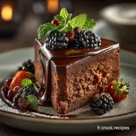 Le G&acirc;teau Cimeti&egrave;re dHalloween au chocolat noir intense d&eacute;cadence et frissons garantis