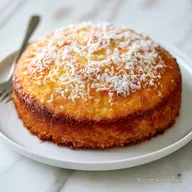 G&acirc;teau Noix de Coco R&acirc;p&eacute;e: Mie Fondante