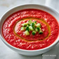 Gazpacho Tomate Express: Velout&eacute; et Frais