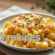 Id&eacute;e repas facile: Gratin Dauphinois revisit&eacute; au thym!