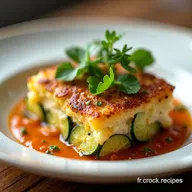 Recette Lgumes Gratin de Courgettes Facile Mon Secret Cr&eacute;meux