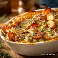 Gratin L&eacute;ger aux Carottes Recette Facile Sant&eacute; et Cro&ucirc;te Dor&eacute;e