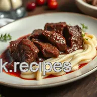 Joues de Boeuf au Vin Rouge: Le Plat R&eacute;confortant Ultime!