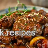 Langue de Boeuf &agrave; la Bourguignonne: Un d&eacute;lice &agrave; red&eacute;couvrir!
