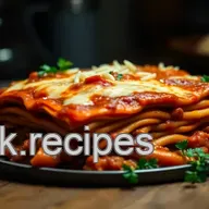 Lasagnes &agrave; la Bolognaise : Le Classique R&eacute;confortant !